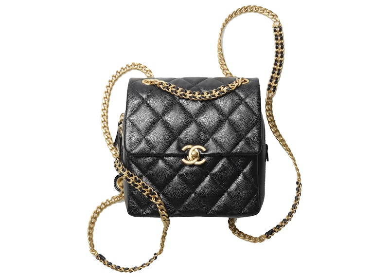 Buy Chanel Backpack With Chain Black