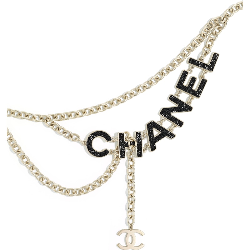 Chanel Belt Gold-tone Black/Gold 圖 2