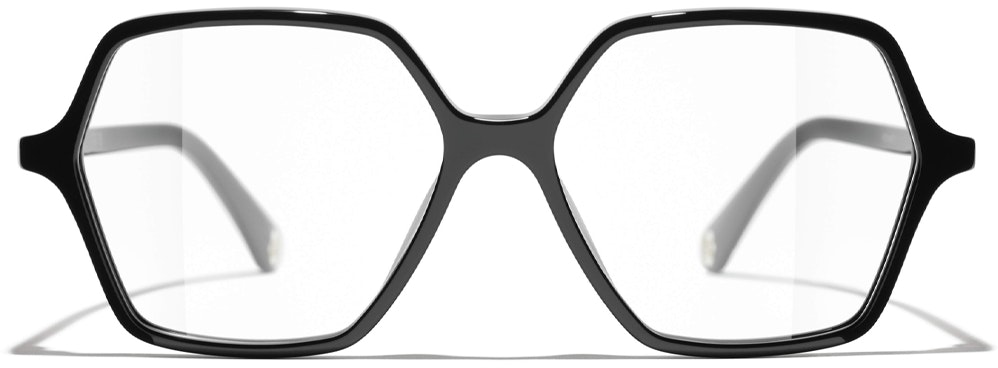 chanel-black-acetate-irregular-optical-glasses-unisex-couple-style-ch-3447-c622