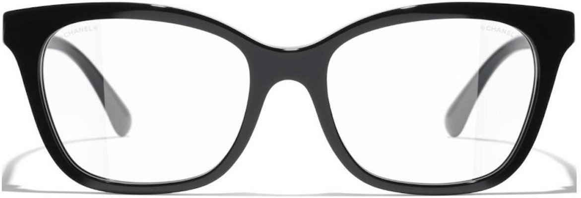 CHANEL Black Heart Detail Cat-Eye Optical Glasses Unisex Acetate Frame. 3463-S-A Shop CHANEL Black Heart Detail Cat-Eye Optical Glasses Unisex Acetate Frame. 3463-S-A