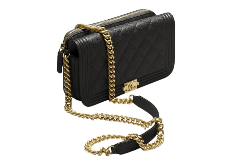 Chanel Boy Chanel Flap Phone Holder with Chain Black (AP3013-B09142-94305) 圖 2