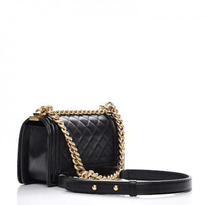 Chanel Boy Flap Diamond Quilted Small Black Order Chanel Boy Flap Diamond Quilted Small Black