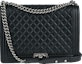 Buy 샤넬 보이 플랩 램스킨 라지 블랙 (Chanel Boy Flap Lambskin Large Black)