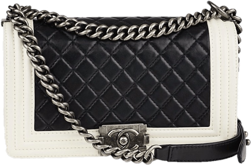 chanel-boy-flap-quilted-medium-black-white