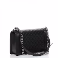 Order Chanel Boy Flap Quilted New Medium Black