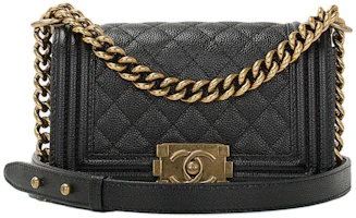 Chanel Boy Flap Quilted Small Black Chanel Boy Flap Quilted Small Black