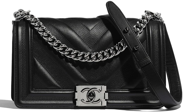 chanel-boy-handbag-chevron-calfskin-ruthenium-tone-black