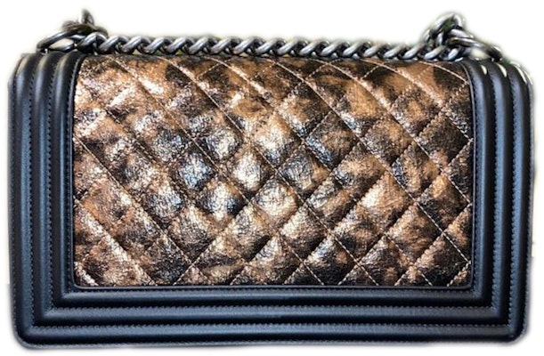 香奈兒Boy中號絎縫山羊皮18K銅配件 Order 香奈兒Boy中號絎縫山羊皮18K銅配件