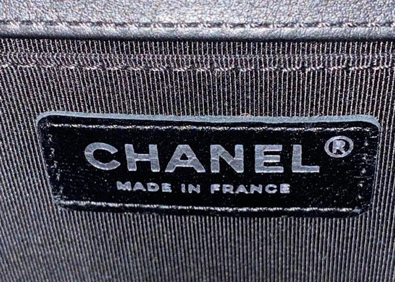 Lookbook 香奈兒Boy中號絎縫山羊皮18K銅配件