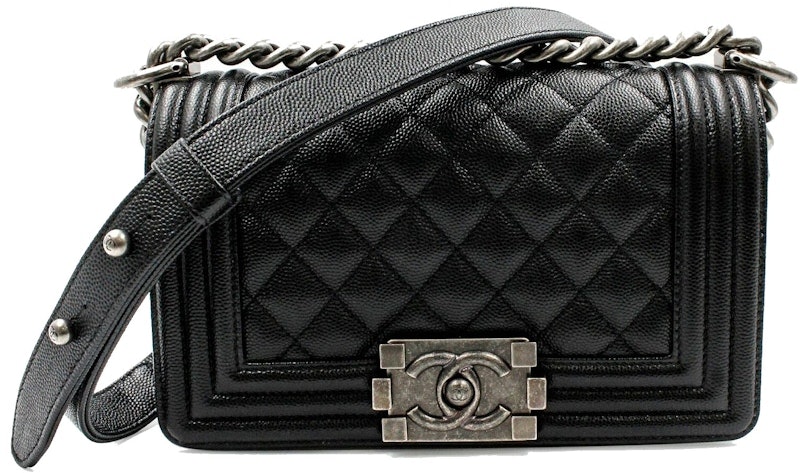 chanel-boy-quilted-caviar-ruthenium-tone-small-black