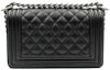 Order 샤넬 보이 스몰 퀼팅 캐비어 블랙 (Chanel 보이 스몰 퀼팅 캐비어 블랙)