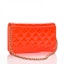 Order 샤넬 보이 체인 월렛 퀼팅 다이아몬드 오렌지