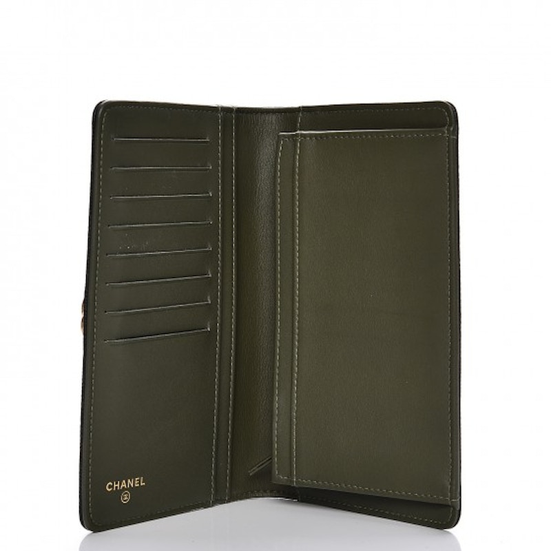 Lookbook 香奈儿男孩菱格纹錢包 黑色