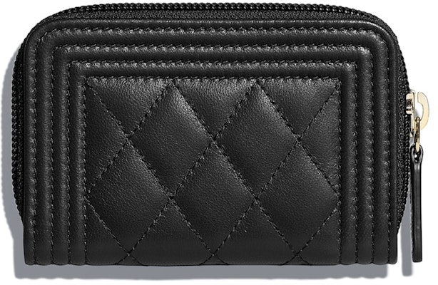 샤넬 보이 동전지갑 (퀼팅 램스킨, 블랙)
Order 샤넬 보이 동전지갑 (퀼팅 램스킨, 블랙)