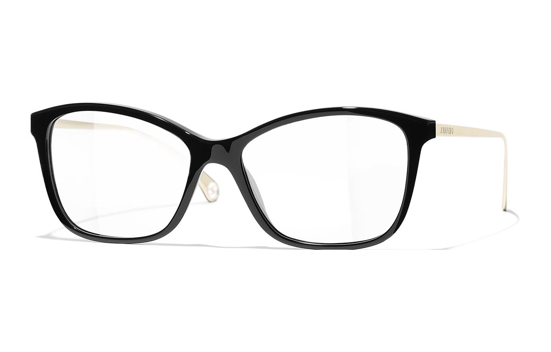 CHANEL Butterfly Black Optical Glasses Elegant Eyewear Frame CH3422C501