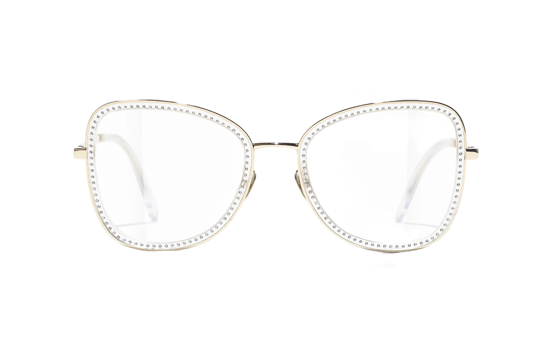 CHANEL Butterfly Gold Optical Glasses Unisex Fashion Eyewear. CH2208BC269 圖 3