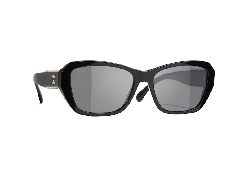 Chanel Butterfly Polarized Sunglasses Black (5516 C622/48)