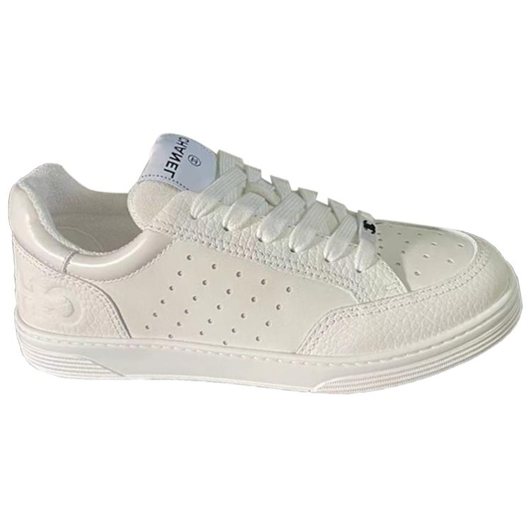 Chanel Calfskin Low Top 'White Fashion' 圖 2