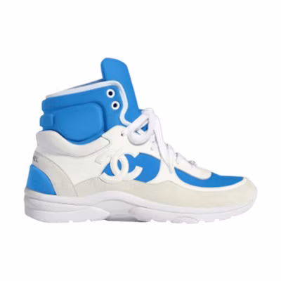 Chanel Calfskin Sneaker 'Fluo Blue'