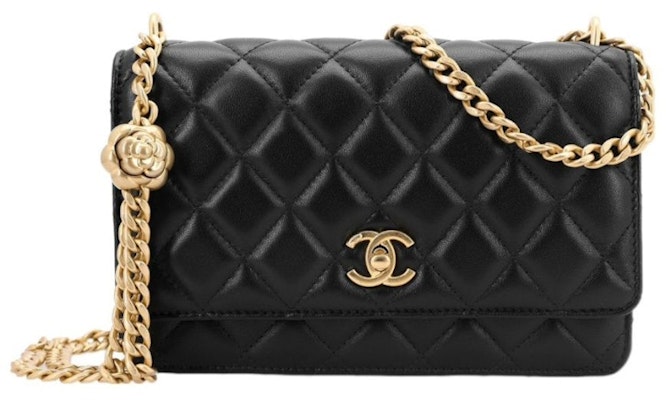 Chanel Camellia Adjusting Buckle Chain with Gold CC Logo WOC Black (AP3297-B10702-94305) Buy Chanel Camellia Adjusting Buckle Chain with Gold CC Logo WOC Black (AP3297-B10702-94305)