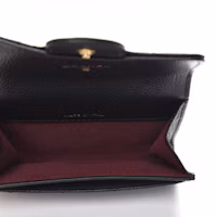 Lookbook Chanel Tempat Kartu Hitam Quilted Caviar Emas-tone