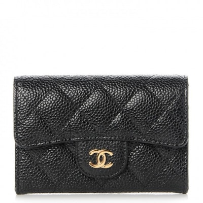 Chanel Card Holder Quilted Diamond Black/Burgundy Buy Chanel Card Holder Quilted Diamond Black/Burgundy