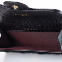 Lookbook Dompet Kartu Chanel Quilted Diamond Hitam/Burgundy