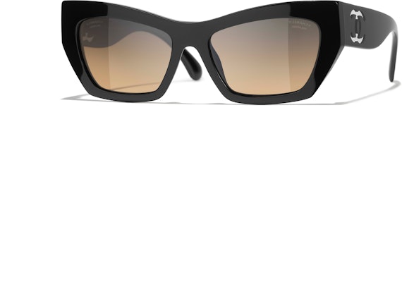 香奈儿黑色猫眼太阳镜 - 男女通用标志性设计 CH5527-C501/W1 Buy 香奈儿黑色猫眼太阳镜 - 男女通用标志性设计 CH5527-C501/W1