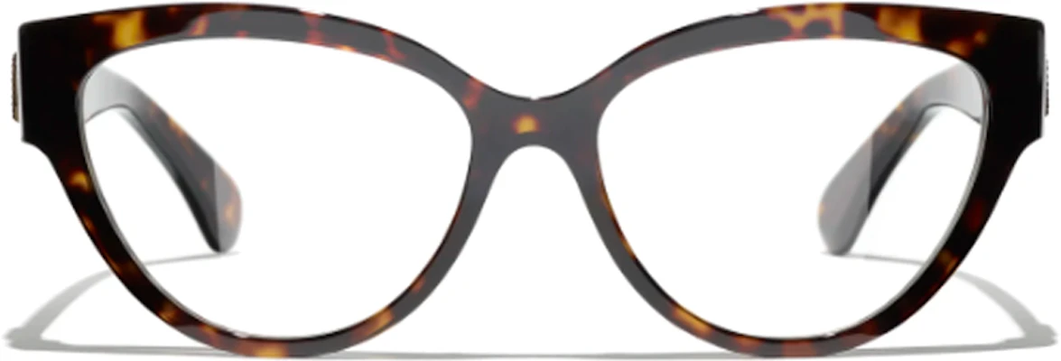 CHANEL 貓眼光學眼鏡 棕色 金標圖案 鏡框 男女適用 CH3436-C714 Order CHANEL 貓眼光學眼鏡 棕色 金標圖案 鏡框 男女適用 CH3436-C714