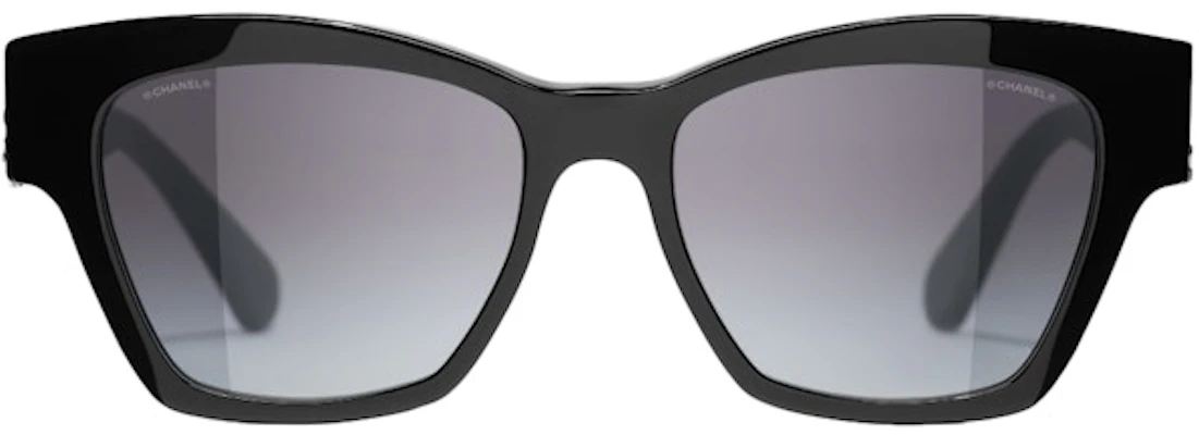 Kacamata Cat Eye Chanel Hitam/Abu (5456QB C501/S6) Order Kacamata Cat Eye Chanel Hitam/Abu (5456QB C501/S6)