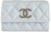 Buy 香奈兒白色CC卡片夾(AP3187)
