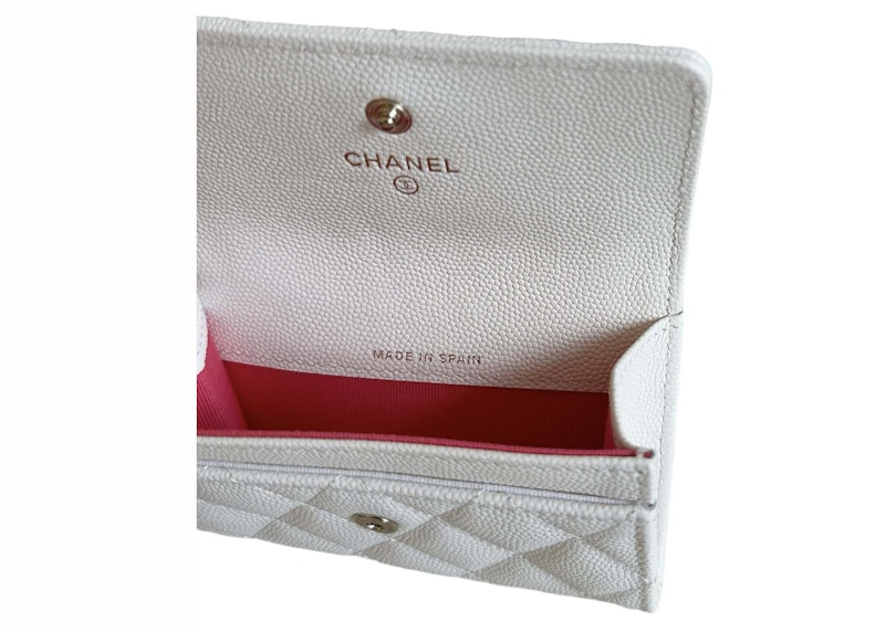 Lookbook 香奈兒白色CC卡片夾（AP3187）