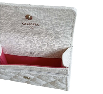 香奈兒白色CC卡片夾(AP3187) Lookbook 香奈兒白色CC卡片夾(AP3187)