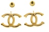 Lookbook 香奈儿CC标志金色耳环 (ABB375)