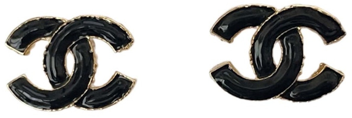샤넬 CC 로고 귀걸이 금색/검정 (ABC254) Buy 샤넬 CC 로고 귀걸이 금색/검정 (ABC254)