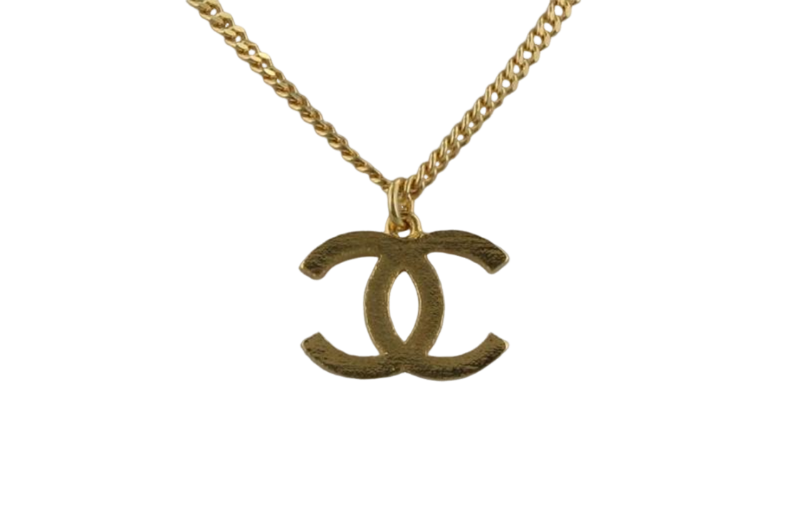 CHANEL CC Logo Gold Metal Necklace Unisex Couple Style Gold ABC480-B15385-NU487 圖 3