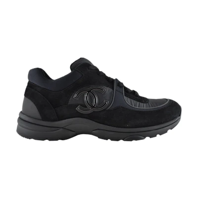 Chanel CC Logo Sneaker 'Black'