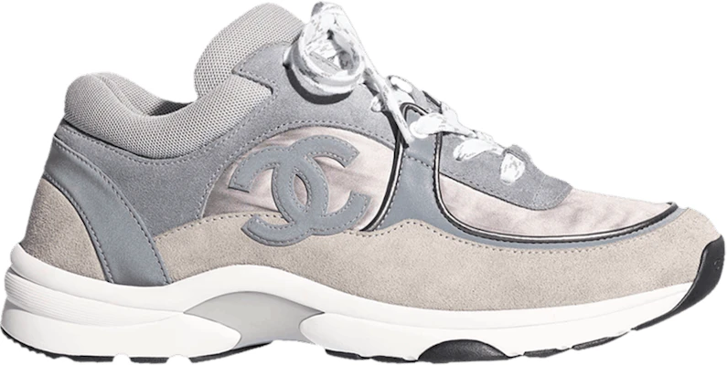 Chanel CC Logo Sepatu 'Abu Tua' G34361-Y54059-K2052 Buy Chanel CC Logo Sepatu 'Abu Tua' G34361-Y54059-K2052