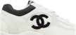 (W) Chanel CC Logo Sneaker 'Putih Hitam' G38299-Y55720-K3846