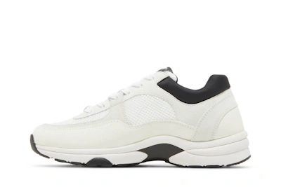 (Women) Chanel CC Logo Sneaker 'White Black'
