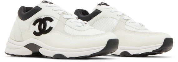 (W) Chanel CC Logo Sneaker 'Putih Hitam' G38299-Y55720-K3846 Cheap (W) Chanel CC Logo Sneaker 'Putih Hitam' G38299-Y55720-K3846