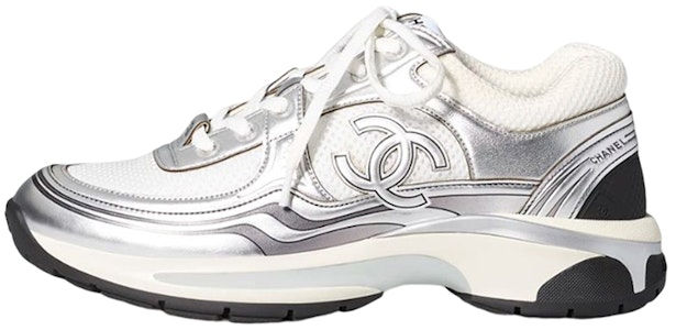 香奈儿CC标志运动鞋‘白银’ G39794-Y56368-K5451 Buy 香奈儿CC标志运动鞋‘白银’ G39794-Y56368-K5451