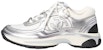 Chanel CC Logo Sneaker 'Putih Perak' G39794-Y56368-K5451