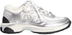Chanel CC Logo Sneaker 'Putih Perak' G39794-Y56368-K5451