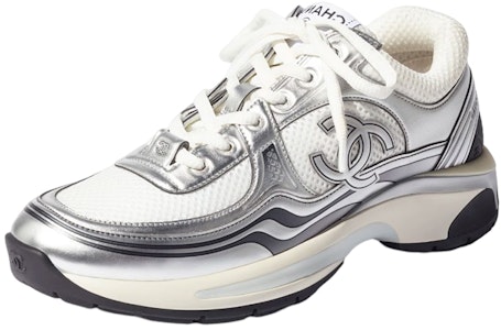 香奈儿CC标志运动鞋‘白银’ G39794-Y56368-K5451 Lookbook 香奈儿CC标志运动鞋‘白银’ G39794-Y56368-K5451