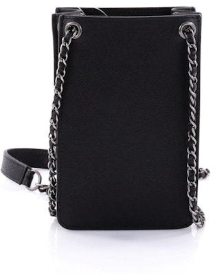 香奈兒CC黑色手機套斜挎包 Order 香奈兒CC黑色手機套斜挎包