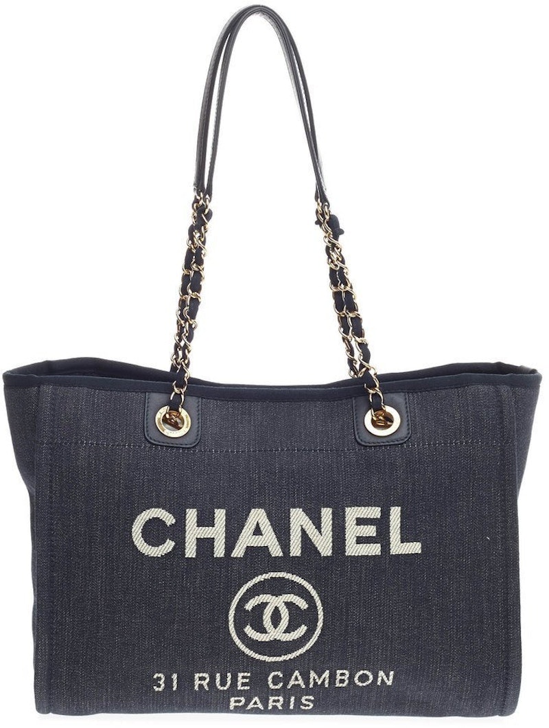 chanel-chain-tote-deauville-small-dark-blue