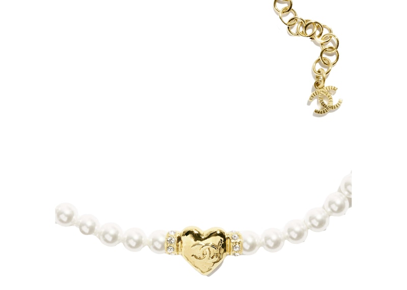 Chanel Choker Gold/Pearly White/Crystal (ABD081 B16158 NW376) 圖 3