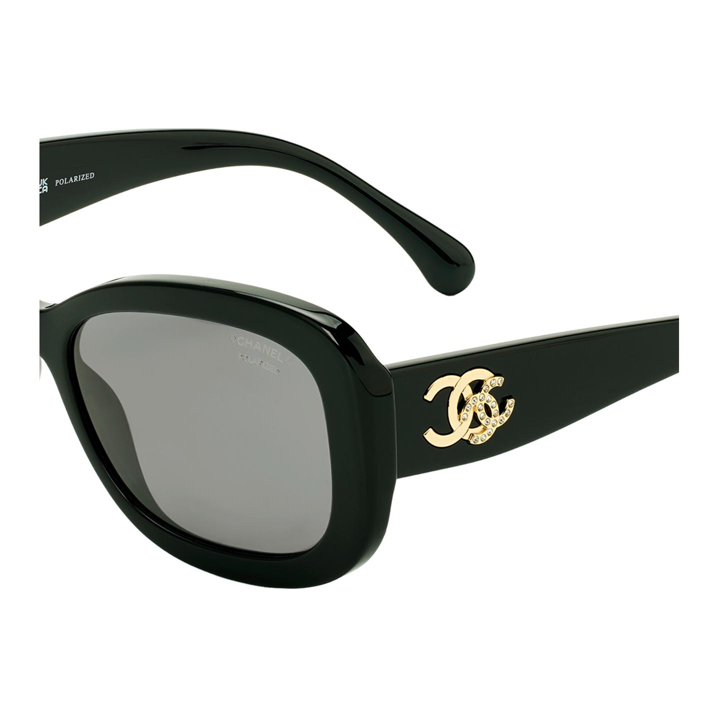 CHANEL Classic Butterfly Sunglasses - Stylish Unisex Couple Design CH5468B-C622T8 圖 6