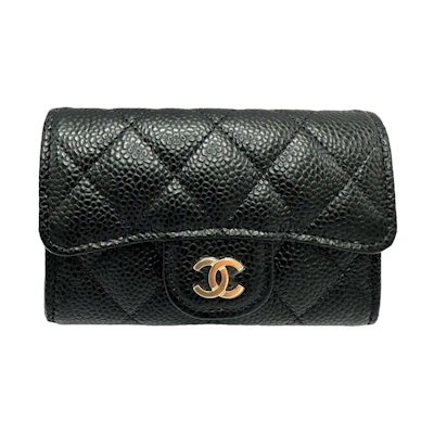 Chanel Classic Card Holder AP0214 Black